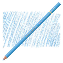 Holbein Artists' Colored Pencil - Forget-Me-Not Blue, OP326 pencil and swatch