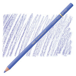 Holbein Artists' Colored Pencil - Smalt Blue, OP339 pencil and swatch