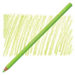 Holbein Artists' Colored Pencil - Spring Green, OP242 pencil and swatch
