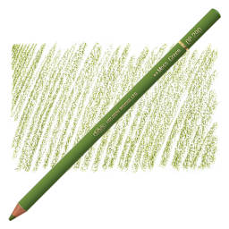 Holbein Artists' Colored Pencil - Moss Green, OP290 pencil and swatch