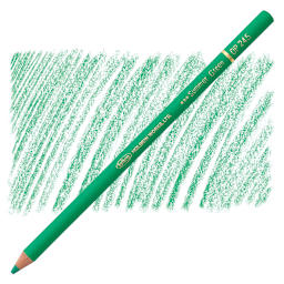 Holbein Artists' Colored Pencil - Summer Green, OP245 pencil and swatch