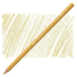 Holbein Artists' Colored Pencil - Khaki, OP194 pencil and swatch