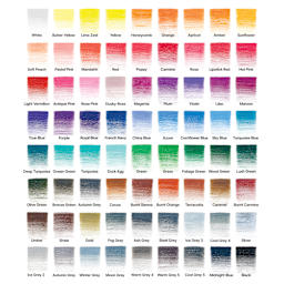 Winsor & Newton Studio Collection Colored Pencils - Set of 72, color swatch