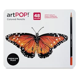 artPOP! Premium Plus Colored Pencils - Set of 48 (Front of set)