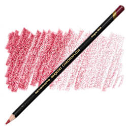 Derwent Chromaflow Colored Pencil - Sangria, swatch and pencil