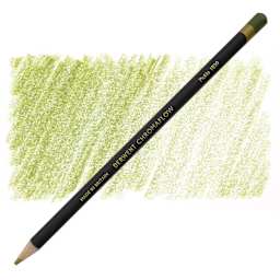 Derwent Chromaflow Colored Pencil - Pickle, swatch and block