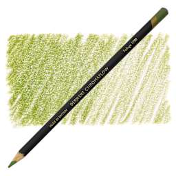 Derwent Chromaflow Colored Pencil - Foliage, swatch and pencil
