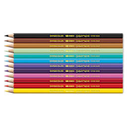Caran d'Ache Swisscolor AquarelleColored Pencils - Set of 12, Kawaii Candy World, contents