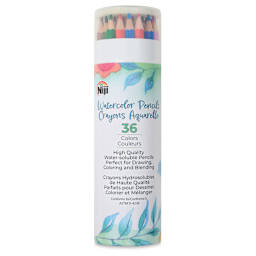 Niji Watercolor Pencils - Set of 36