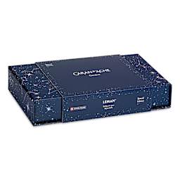 Caran d’Ache Leman Cosmic Blue Ballpoint Pen - Blue, box with label