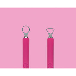 Tortuga Tools Delta & Loop Trimming Tool - Pitaya close up showing both tips