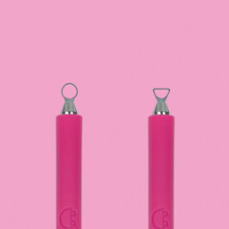 Tortuga Tools The Mini Delta & Loop Trimming Tool - Pitaya showing both tips