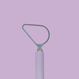 Tortuga Tools Drop Trimming Tool - Lilac close up to show tip