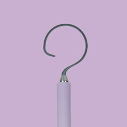 Tortuga Tools The Hook Trimming Tool - Lilac close up shoiwng tip