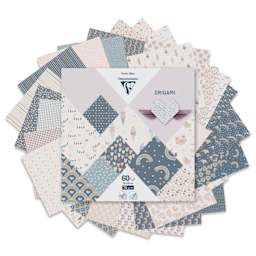 Clairefontaine Origami Paper - Little Love, 5.9" x 5.9", Pkg of 60
