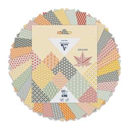 Clairefontaine Origami Paper - Autumn, 5.9" x 5.9", Pkg of 60