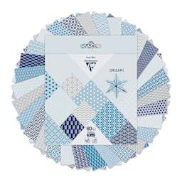 Clairefontaine Origami Paper - Winter, 5.9" x 5.9", Pkg of 60