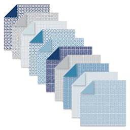 Clairefontaine Origami Paper - Winter, 5.9" x 5.9", Pkg of 60, contents
