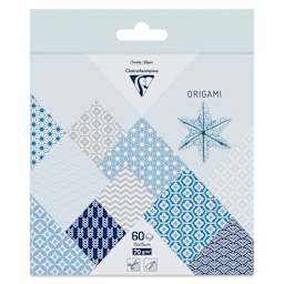 Clairefontaine Origami Paper - Winter, 5.9" x 5.9", Pkg of 60, packaging