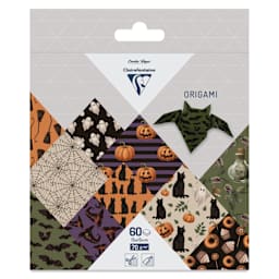 Clairefontaine Origami Paper - Halloween, 5.9" x 5.9", Pkg of 60, packaging