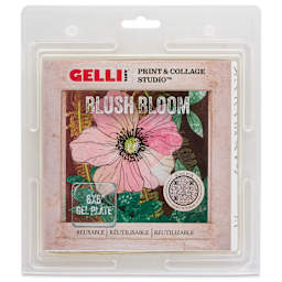 Gelli Arts Print & Collage Studio Set - Blush Bloom front of packaging