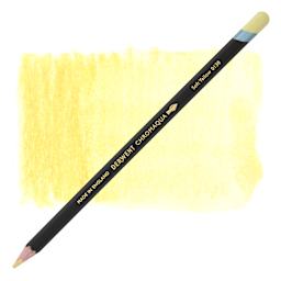 Derwent Chromaqua Watercolor Pencil - Soft Yellow pencil with swatch