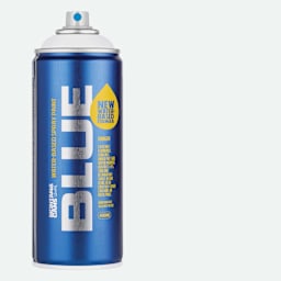 Montana Blue Water-Based Spray Paint - White, 400 ml