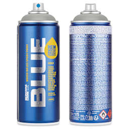 Montana Blue Water-Based Spray Paint - Asphalt, 400 ml