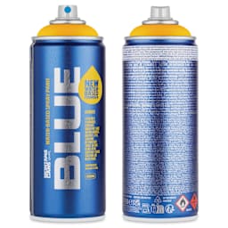 Montana Blue Water-Based Spray Paint - Mango Tango, 400 ml