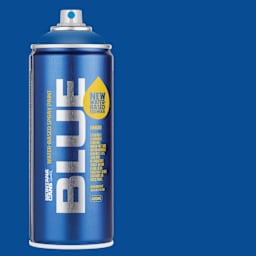 Montana Blue Water-Based Spray Paint - Shock Blue, 400 ml