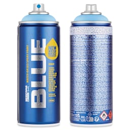Montana Blue Water-Based Spray Paint - Chilled Blue, 400 ml