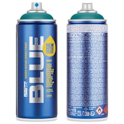 Montana Blue Water-Based Spray Paint - Adriatic Blue, 400 ml