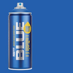 Montana Blue Water-Based Spray Paint - Blue Tang, 400 ml