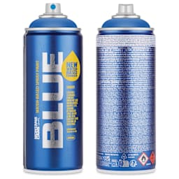 Montana Blue Water-Based Spray Paint - Blue Tang, 400 ml