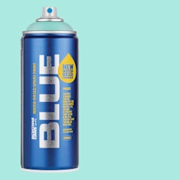 Montana Blue Water-Based Spray Paint - Polar Light, 400 ml