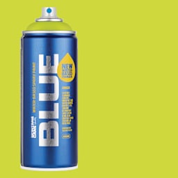 Montana Blue Water-Based Spray Paint - Yellogree, 400 ml