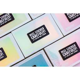 Montana Hologram Eggshell Stickers - Pkg of 50