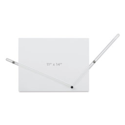 Koala Tools Perspective Ruler - 2-Point Ruler, 14" with 11" x 14" paper, sold separately