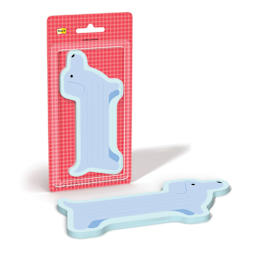 Post-it Pet Notes - Dachshund, 5.8" x 2.9", 50 Sheets contents and packaging
