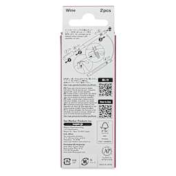 Copic Multiliner Plus Ink Cartridges - Pkg of 2, Wine, back of packaging