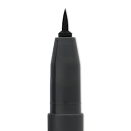 Copic Multiliner Plus Pen - Black, Brush Nib, close up