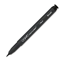 Copic Multiliner Plus Pen - Black, Brush Nib