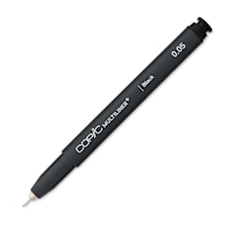 Copic Multiliner Plus Pen - Black, 0.05 mm