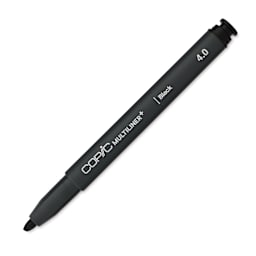 Copic Multiliner Plus Pen - Black, 4.0 mm