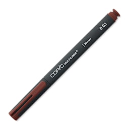 Copic Multiliner Plus Pen - Brown, 0.03 mm, capped