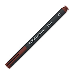 Copic Multiliner Plus Pen - Brown, 0.1 mm, capped