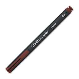 Copic Multiliner Plus Pen - Brown, 0.3 mm, capped