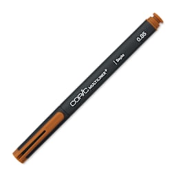 Copic Multiliner Plus Pen - Sepia, 0.05 mm, capped