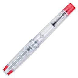 Pilot Prera Clear Fountain Pen - Red, Medium Nib