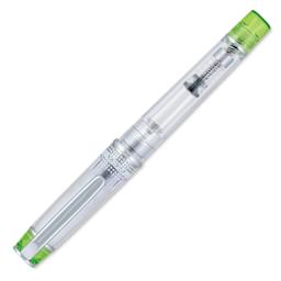 Pilot Prera Clear Fountain Pen - Light Green, Fine Nib